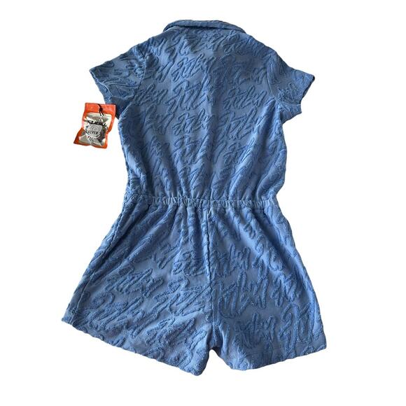 Romper Knit Text Print Forever 21 X FUBU‎ Girls 9/10 NWT - Picture 2 of 7